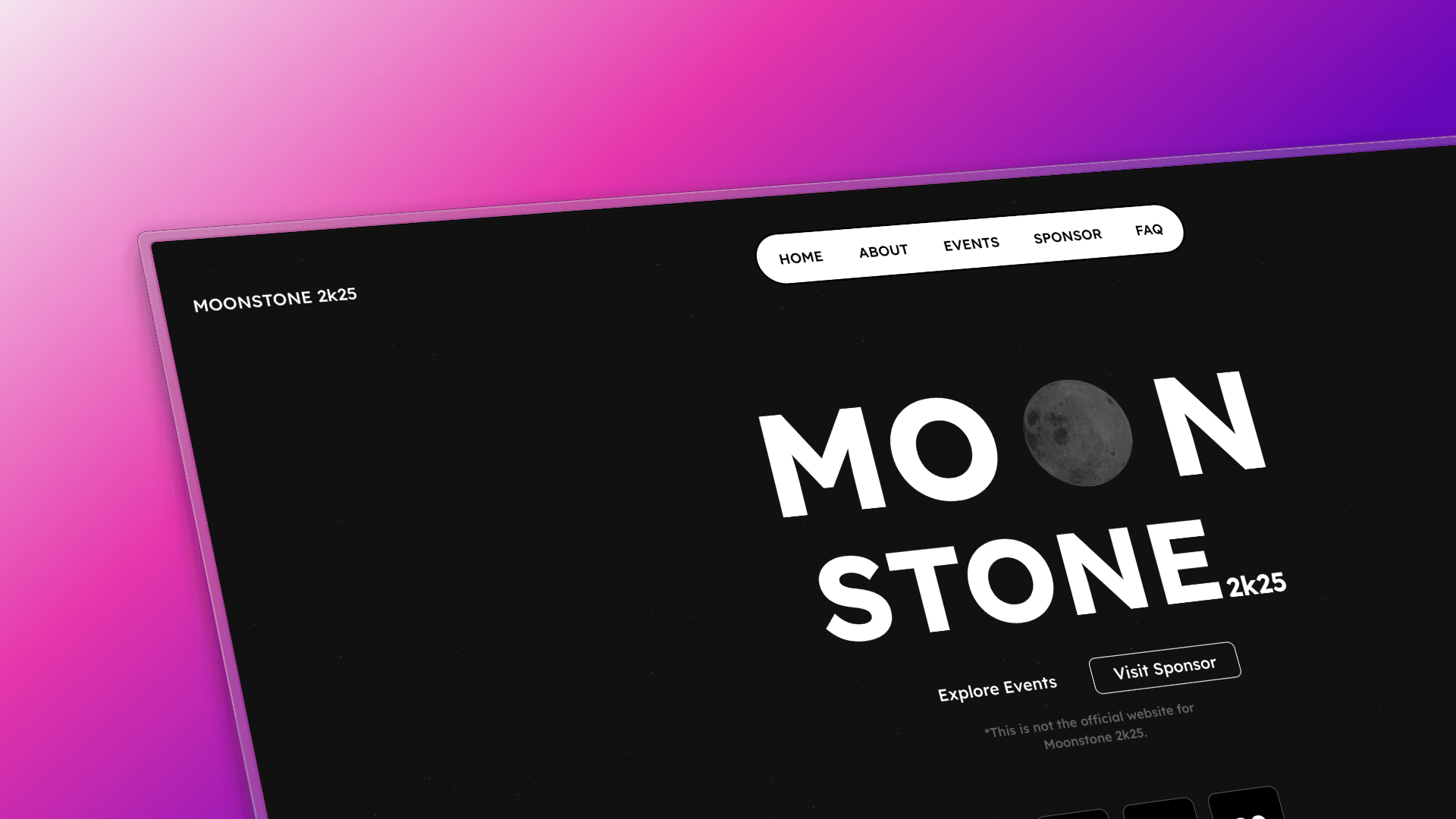 Moonstone 2K25